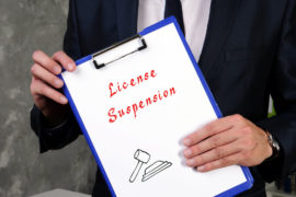 Reasons for Driver's License Suspension in NJ